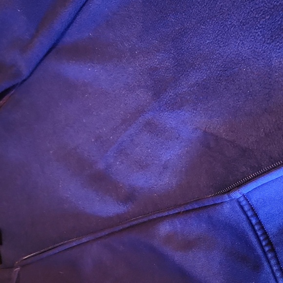 Under Armour Kids' Blue and Yellow Zippered Jacket With Hood Size Youth Large - Picture 8 of 11